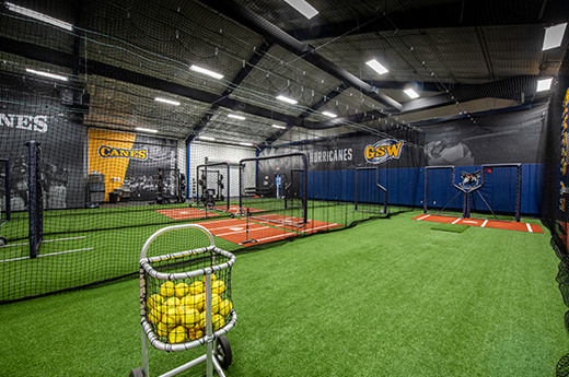 Georgia Southwestern State University Baseball Softball Indoor Training 